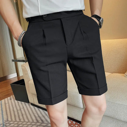 short de couleur noir porté par un homme