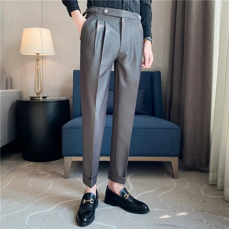 pantalon pour homme de couleur gris